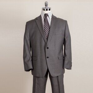 Ralph Lauren 100% Wool Suit Gray 46S / 40x28